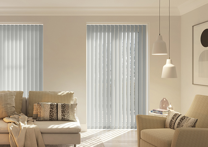 Roma, Cirrus Grey - Vertical Blind - Image 3
